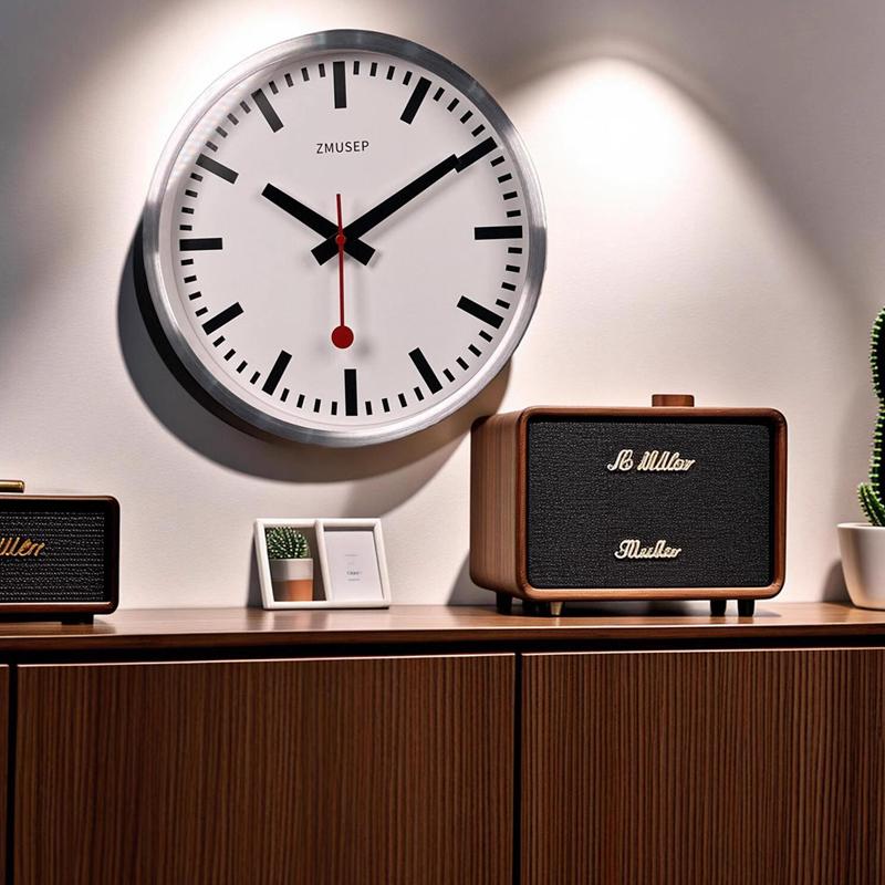 Luxury Watch House - 12インチ モダン シンプル 高級感 メタル オフィス