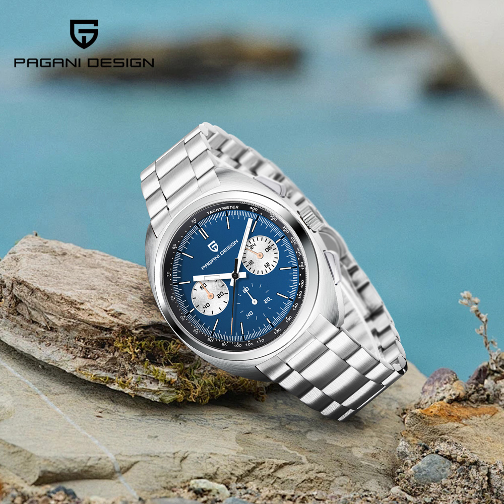 Luxury Watch Design - パガーニデザイン 2026 新型パンダダイヤル メンズ腕時計 高級サファイアガラスクォーツ腕時計 メンズ用