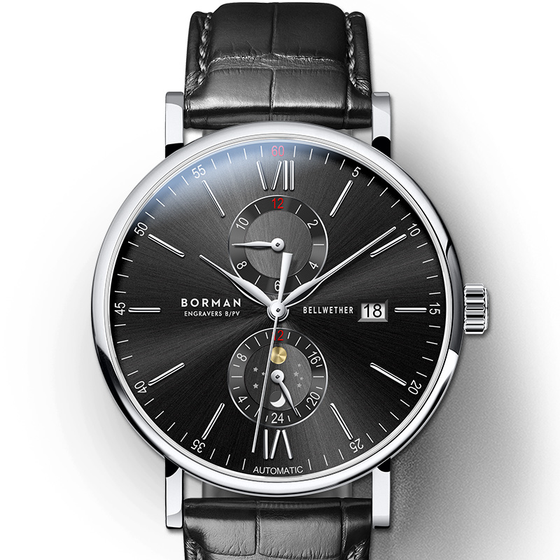 Luxury Watch German - BORMAN シーガル メンズ自動機械式時計 高級スイスブランド サファイアクリスタル 防水