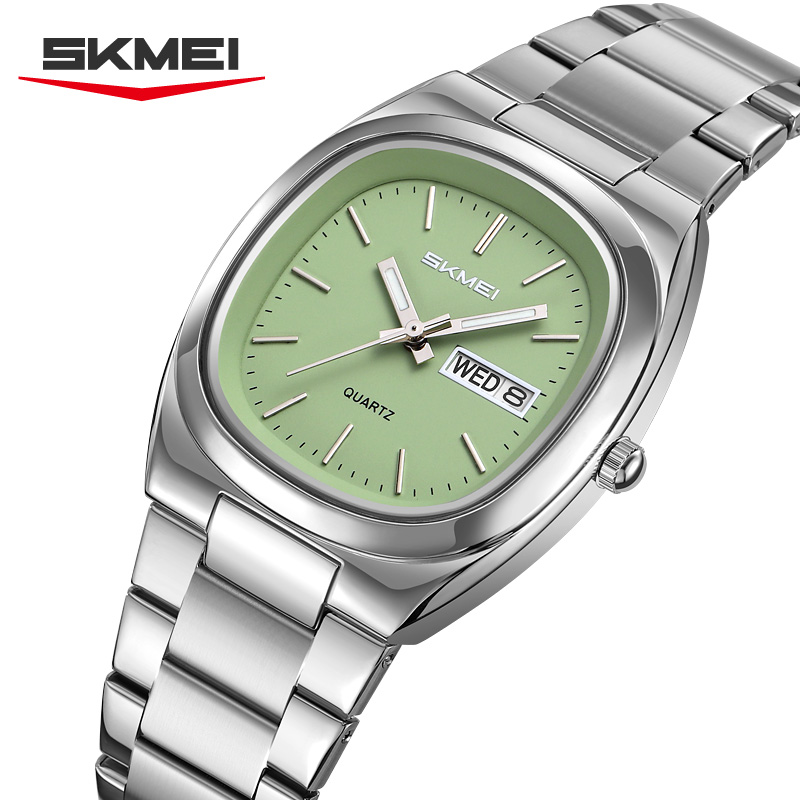 Luxury Watch Casio - SKMEI 2420 カジュアル女性腕時計ドレス女性のためのレディースビジネススチール時計ファッションクォーツ日付時間女性の高級腕時計
