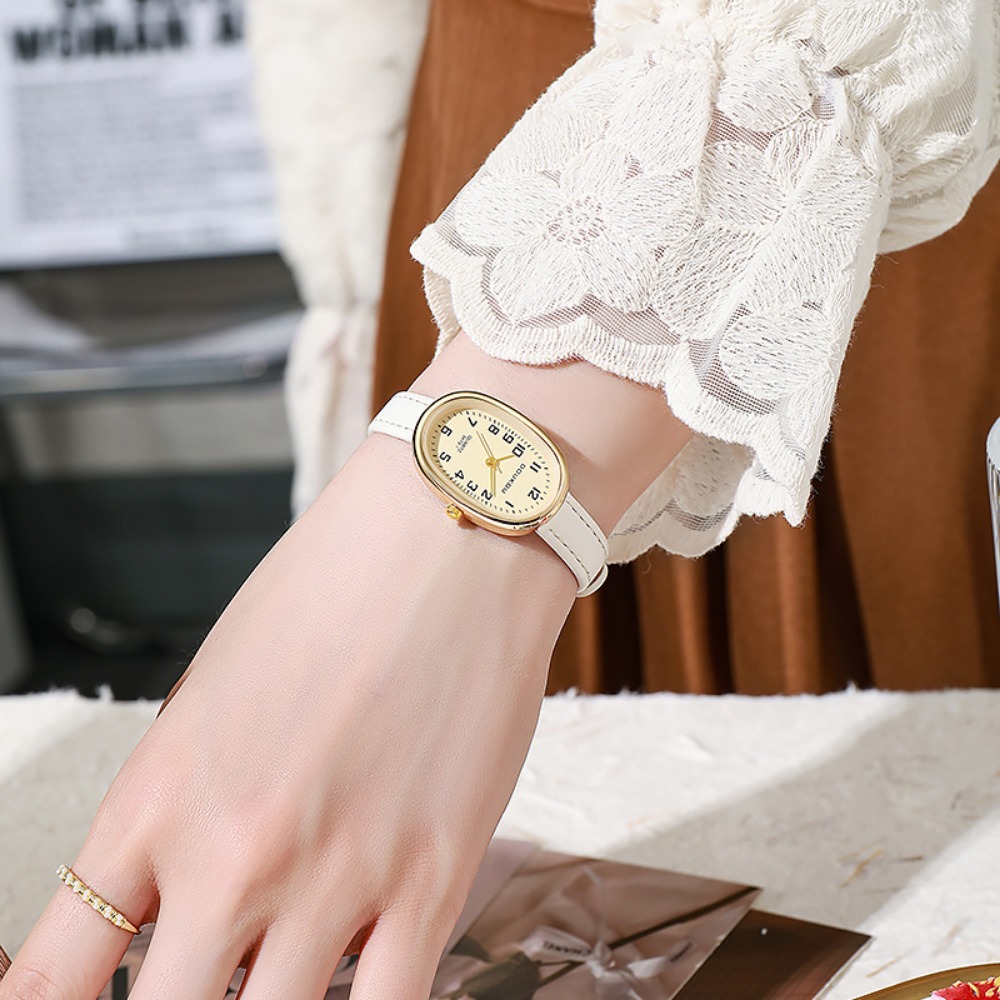 高級オーバルダイヤル女性腕時計ファッションレディースギフトド - Luxury Watch Strap のレビューと価格