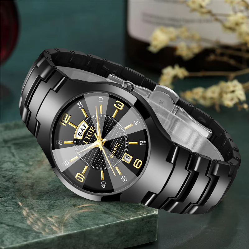 LIGE ファッションエレガントな女性の腕時計高級セラミック - Luxury Watch Strap のレビューと価格