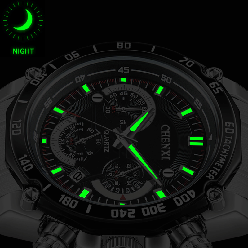 CHENXI メンズ腕時計ステンレス鋼クロノグラフトップ高級 - Luxury Watch Investment のレビューと価格