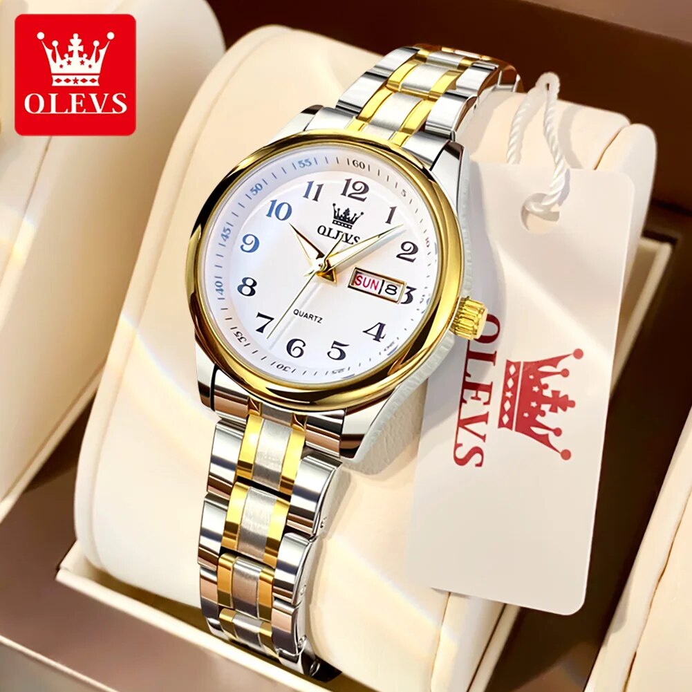 OLEVS 5567 ベストセラー レディース腕時計 シンプ - Luxury Watch Sale のレビューと価格