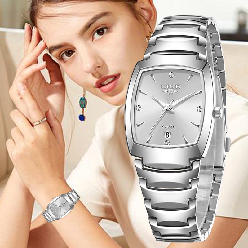 LIGE 2026 新作 レディース腕時計 ビジネス 高級  - Luxury Watch Gift Box のレビューと価格