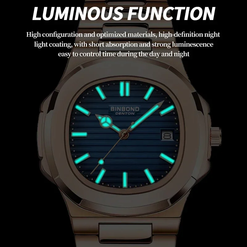 新しいスイス製メンズカジュアルローズゴールド時計、メンズ高級 - Luxury Watch German のレビューと価格