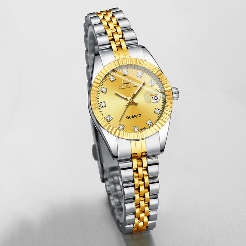 CHENXI ホットセール 高級レディース ゴールドステンレ - Luxury Watch Sale のレビューと価格