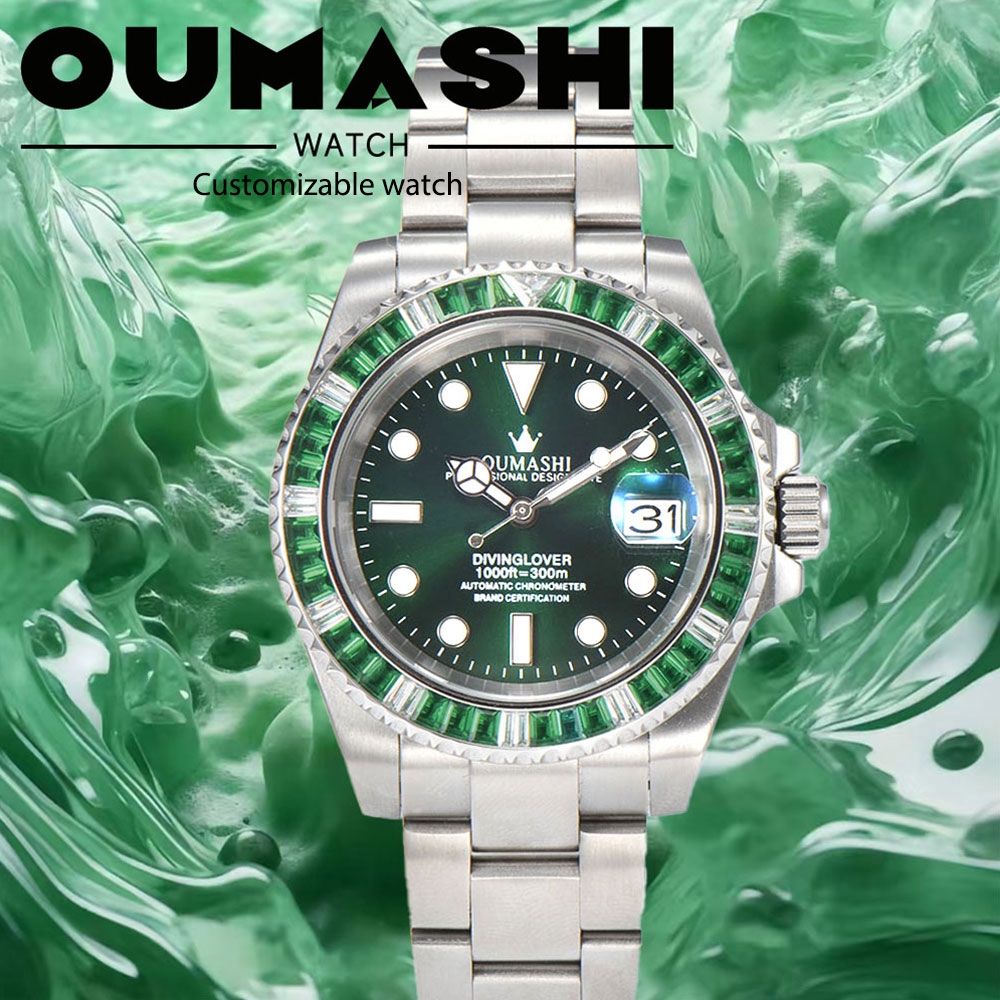 40mm 高級ダイビングメンズウォッチ NH35 ムーブメン - Luxury Watch Strap のレビューと価格