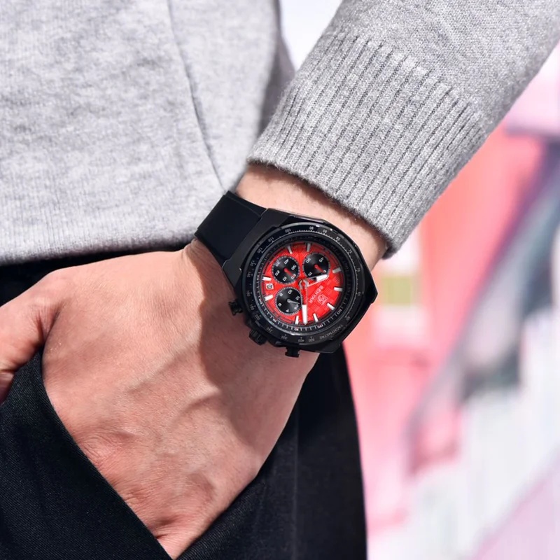 BENYAR 高級メンズ腕時計 デイトクロノグラフ 防水 ナ - Luxury Watch Gift Box のレビューと価格