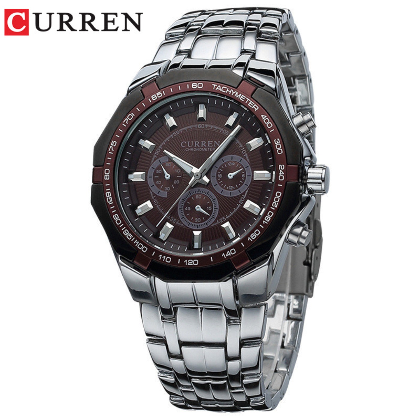 カレン男性高級ブランドミリタリースポーツメンズ腕時計フルスチ - Luxury Quartz Watch Brands のレビューと価格