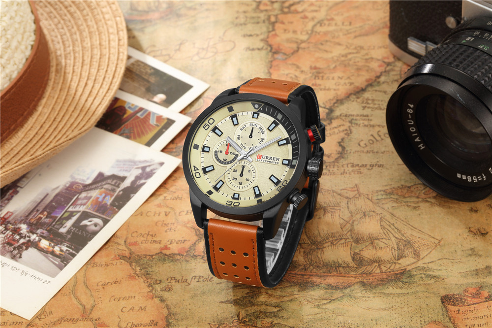 カレン-メンズ防水クォーツ時計,エレガントで高級ブランド,2 - Luxury Watch Investment のレビューと価格