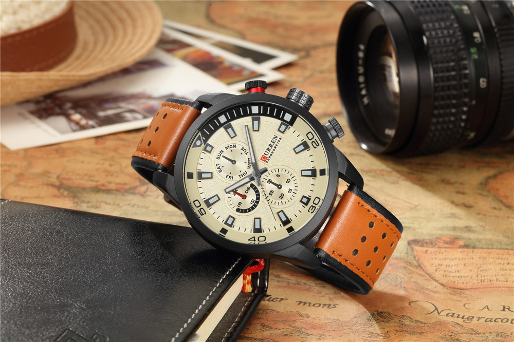 カレン-メンズ防水クォーツ時計,エレガントで高級ブランド,2 - Luxury Watch Investment のレビューと価格