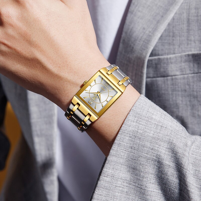 LiEBIG 高級ゴールデンクォーツ腕時計女性ガール男性ファ - Luxury Watch Square のレビューと価格