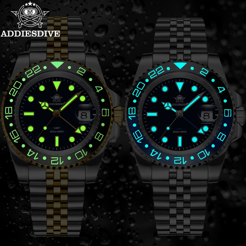 ADDIESDIVE AD2050 メンズ GMT ウォッチ - Luxury Watch Longines のレビューと価格