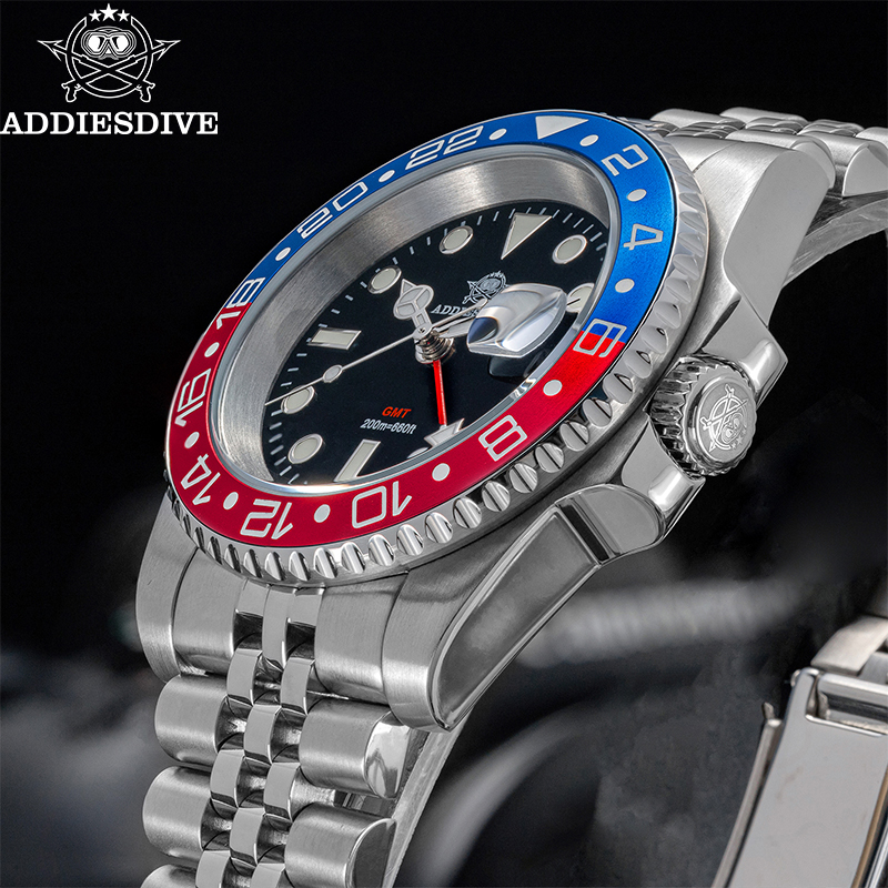 ADDIESDIVE AD2050 メンズ GMT ウォッチ - Luxury Watch Longines のレビューと価格