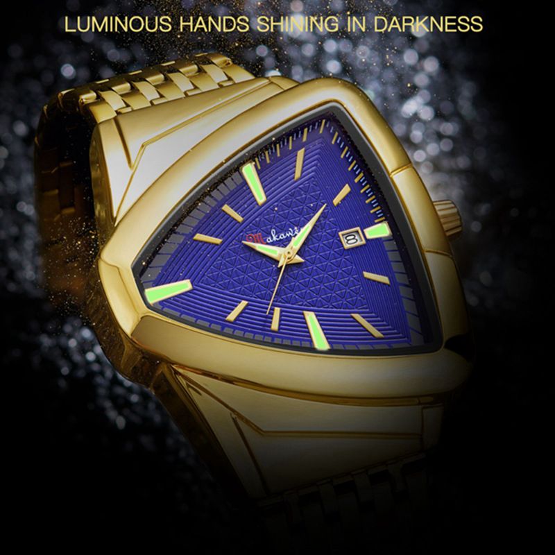 2025 新しいトライアングルメンズ腕時計大きなダイヤルクォ - Watch Triangle Luxury のレビューと価格