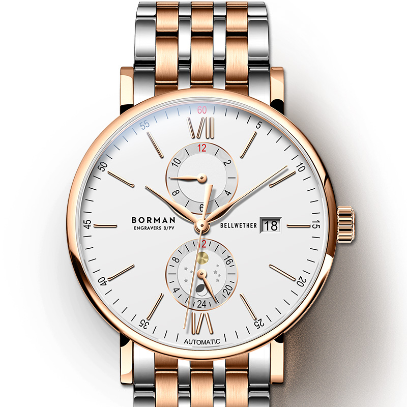 BORMAN シーガル メンズ自動機械式時計 高級スイスブラ - Luxury Watch German のレビューと価格