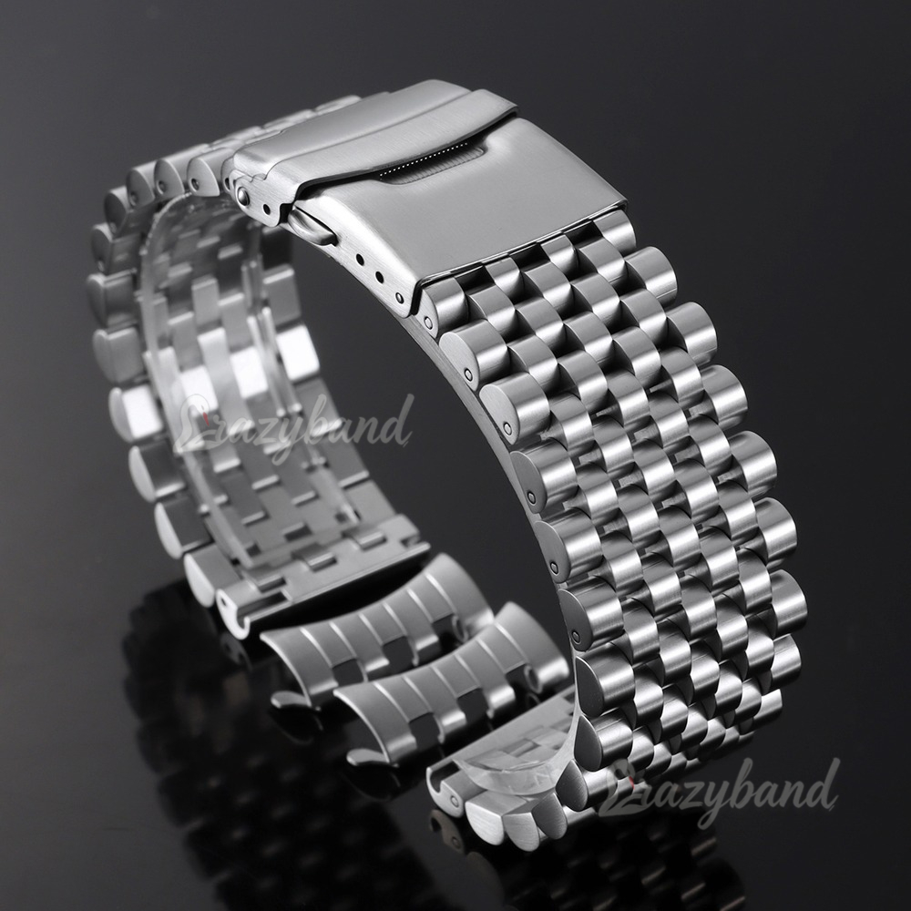 高級ソリッドステンレススチール製腕時計バンド セイコー カシ - Luxury Watch Casio のレビューと価格