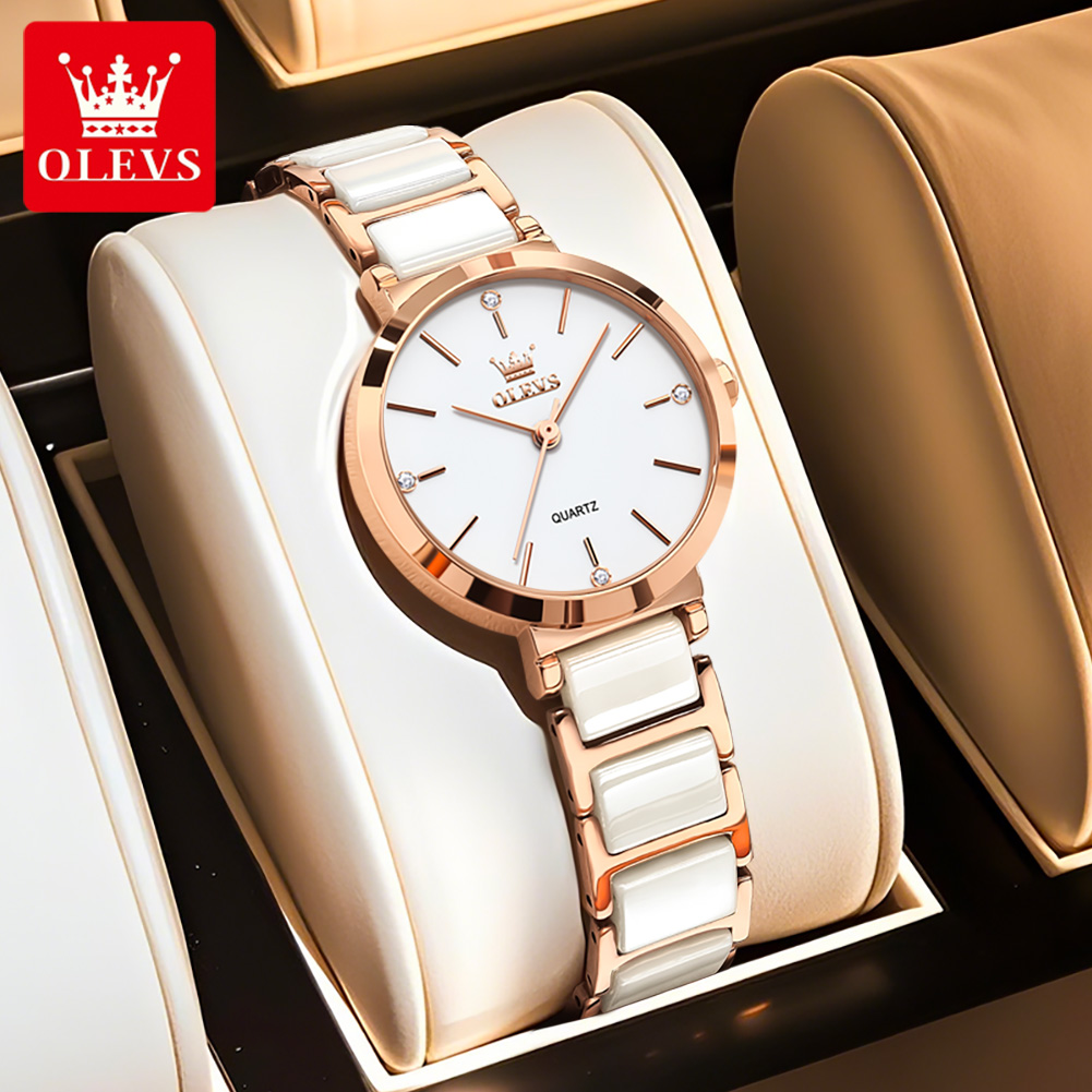 OLEVS 5877 レディース腕時計、人気商品、エレガント - Luxury Watch Sale のレビューと価格