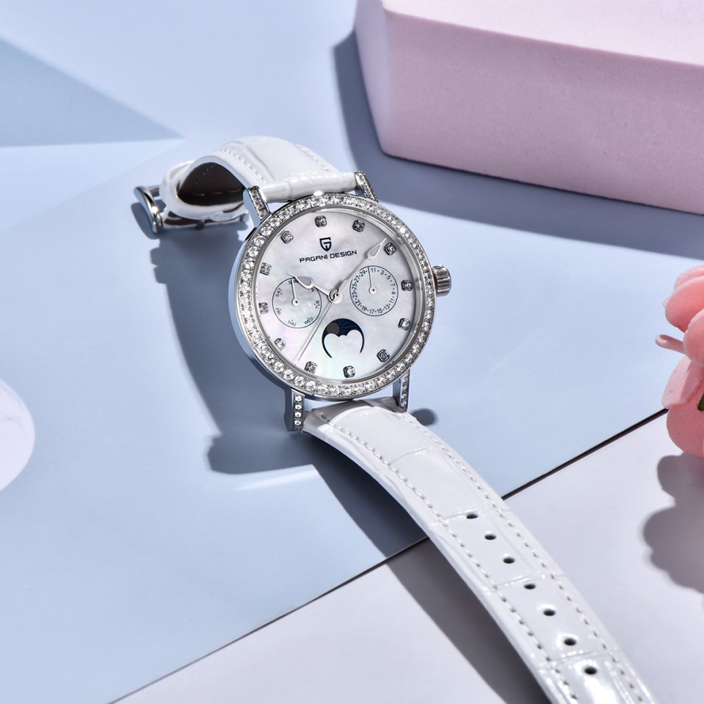 パガーニデザイン女性クォーツ時計モップダイヤルダイヤモンドベ - Luxury Watch Design のレビューと価格