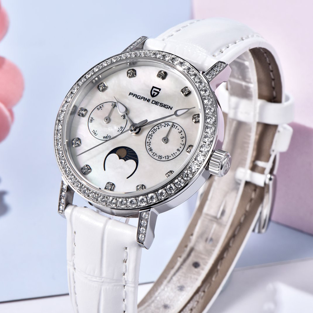 パガーニデザイン女性クォーツ時計モップダイヤルダイヤモンドベ - Luxury Watch Design のレビューと価格