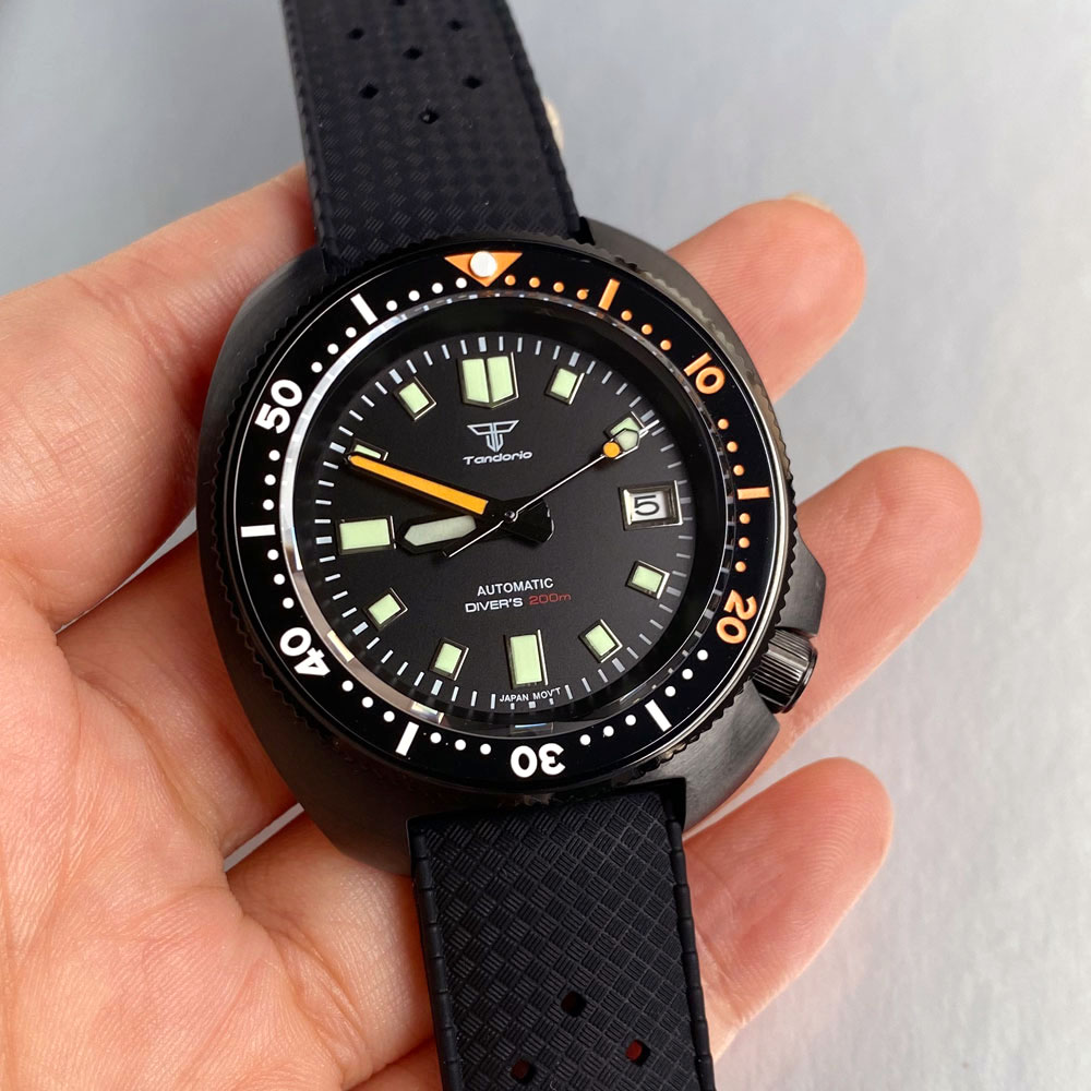 20ATM タンドリオ 44mm タートル 6105 スタイ - Luxury Watch With Green Dial のレビューと価格