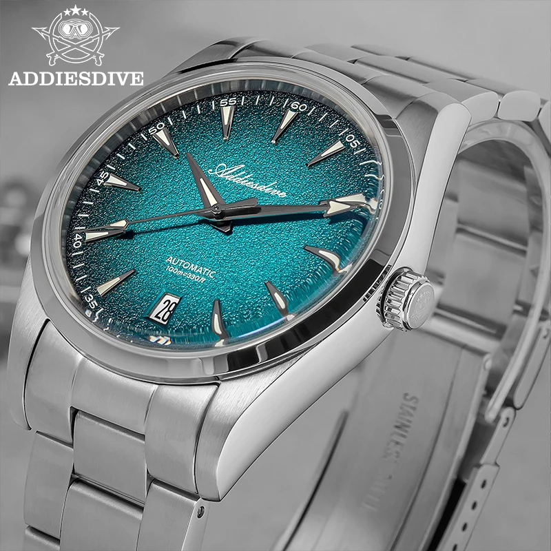 ADDIESDIVE 新しいメンズ腕時計 39 ミリメートル - Luxury Watch German のレビューと価格