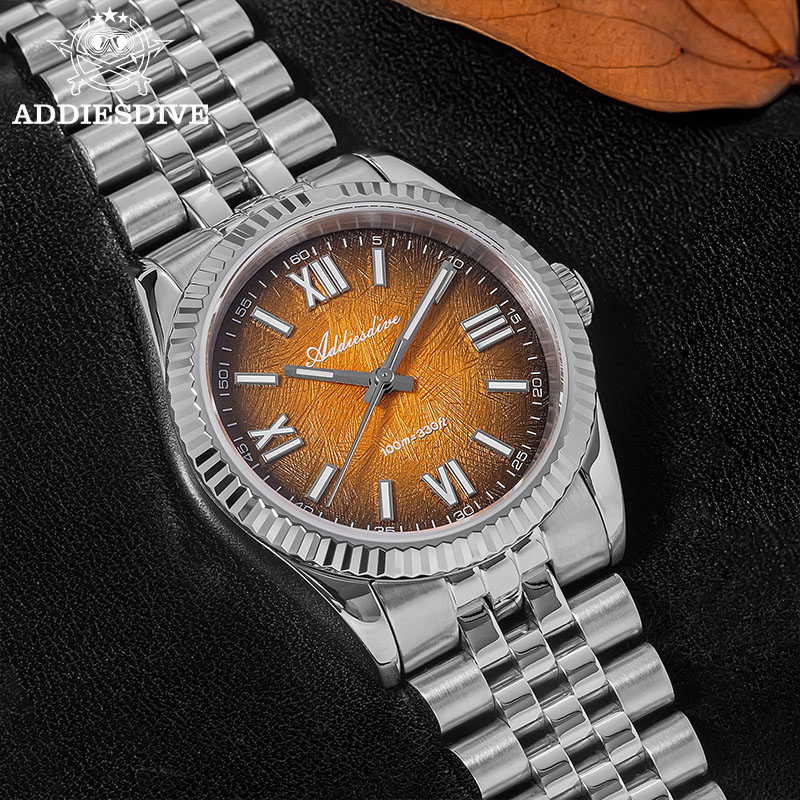 ADDIESDIVE エレガントな女性用腕時計高級サファイア - Luxury Watch Gift Box のレビューと価格