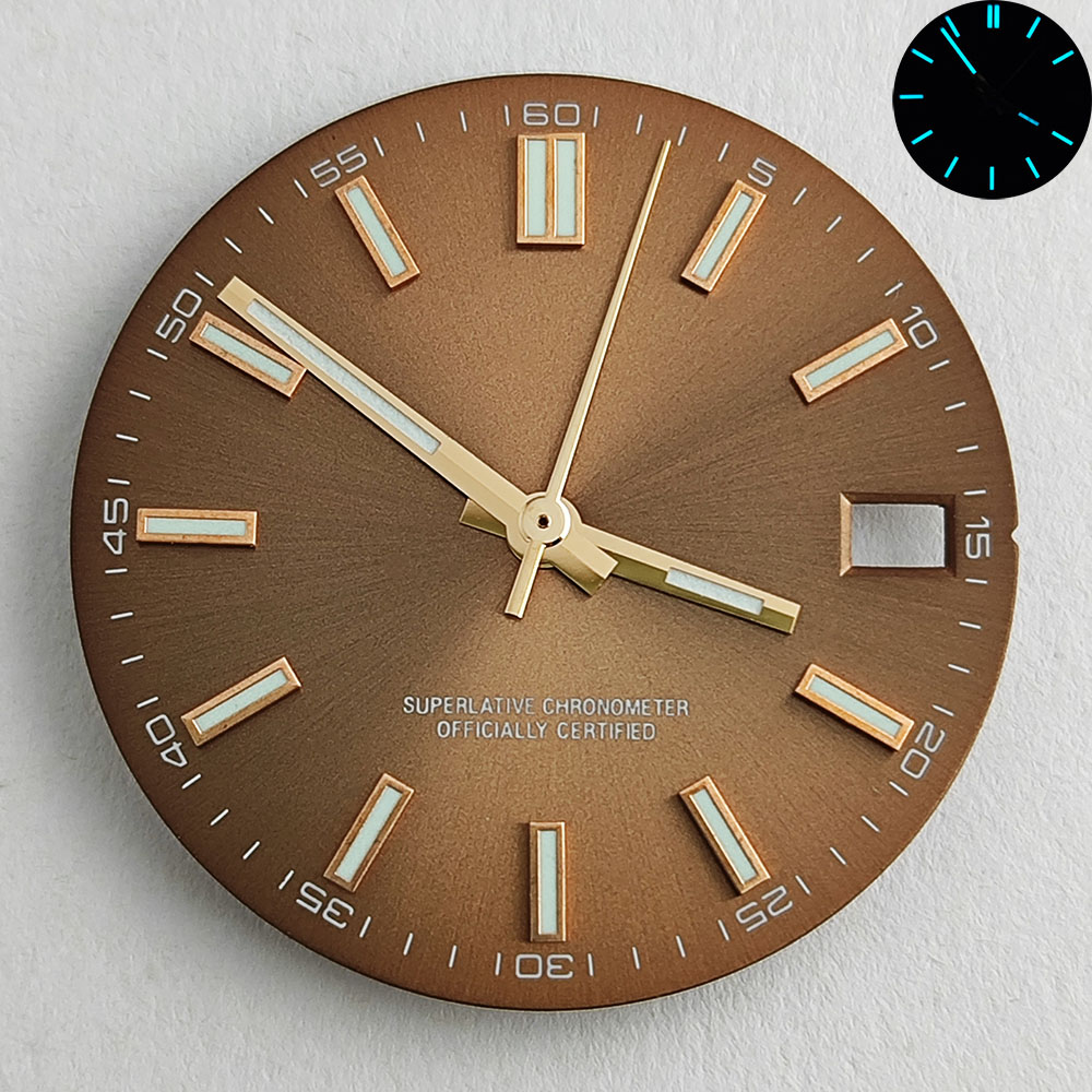 NH35 ダイヤル NH35 時計ダイヤル青緑色発光 NH3 - Luxury Watch With Green Dial のレビューと価格