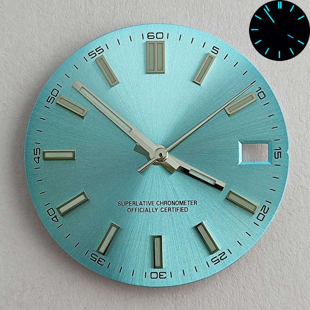 NH35 ダイヤル NH35 時計ダイヤル青緑色発光 NH3 - Luxury Watch With Green Dial のレビューと価格