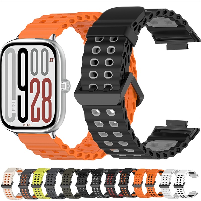 Redmi Watch 6 5 4用ソフトシリコンストラップ - Xiaomi Luxury Watch のレビューと価格