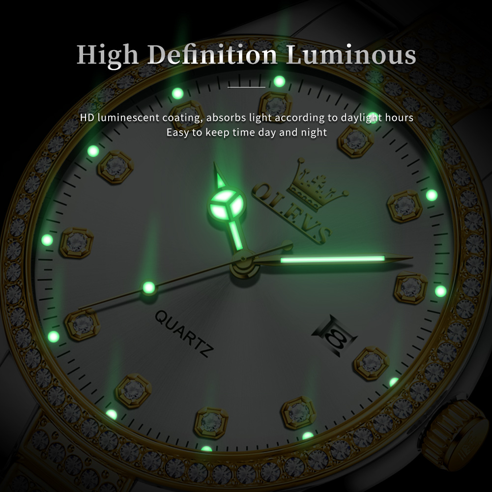 Olevs-メンズラグジュアリーブランドのクォーツ時計,99 - Luxury Watch All Brands のレビューと価格