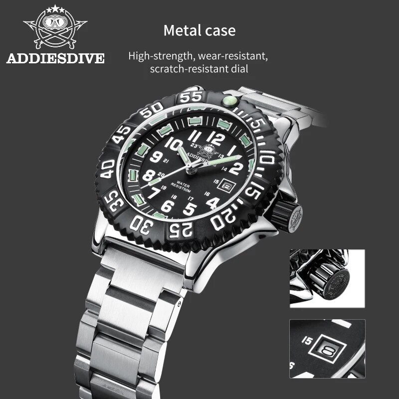 アドディーダイブ男性ファッションカジュアル時計カレンダー表示 - Luxury Watch Longines のレビューと価格