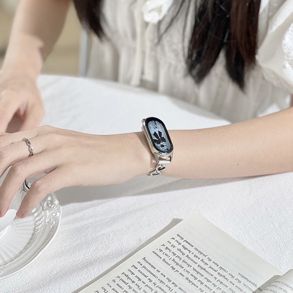 ファッションラブハートメタルストラップ Xiaomi Mi  - Xiaomi Luxury Watch のレビューと価格