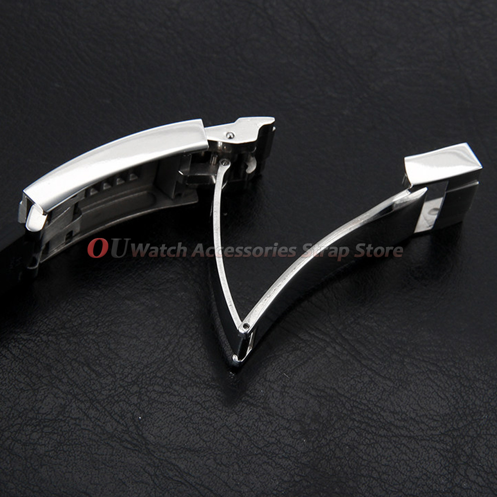 9mmx16mm ステンレス鋼デプロイメントクラスプ ロレッ - Luxury Watch Investment のレビューと価格