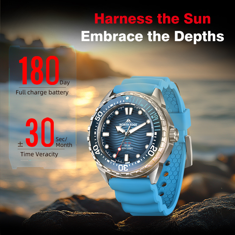 NORTH EDGE 2025 新型TRITONソーラー式ダ - Luxury Watch Longines のレビューと価格