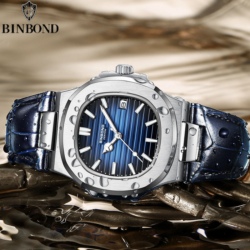 BINBOND トップブランドのホット販売メンズクォーツ腕時 - Luxury Watch Sale のレビューと価格